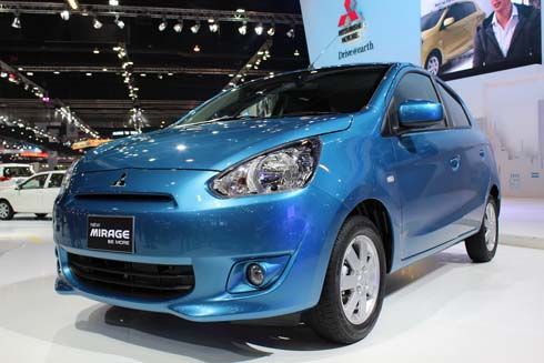 Mitsubishi Mirage คว้ารางวัล Eco Car ยอดเยี่ยมจาก TAQA Award ประจำปี 2556