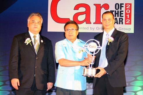 Mitsubishi Pajero Sport, Triton และ Lancer EX ซิวรางวัล รถยอดเยี่ยมแห่งปี 2555