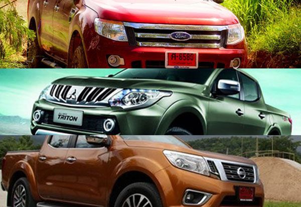พิสูจน์ความแกร่งกระบะมวยรอง Mitsubishi Triton / Nissan Navara / Ford Ranger