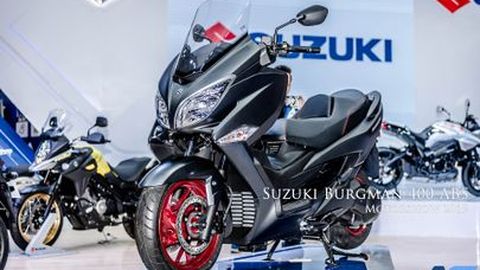 [BIMS2019] เปิดตัว Suzuki Burgman 400 ABS คาดพร้อมวางจำหน่ายในปีนี้