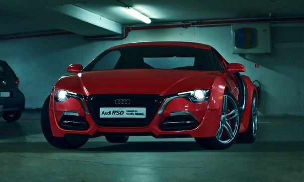 The New Audi RSD Concept by Steel Drake ส่วนผสมที่ลงตัวระหว่าง R8 รุ่นเก่าและรุ่นใหม่