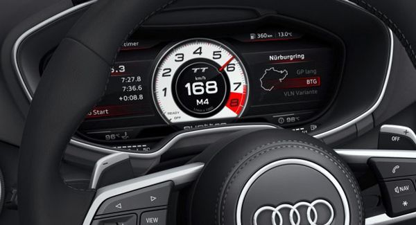 รถ Audi หลายรุ่นเตรียมใช้แผงหน้าปัดดิจิตอลแบบเดียวกับ TT ภายในปี 2015