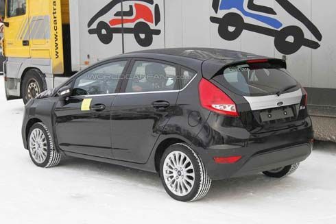แอบดู Ford Fiesta รุ่นไมเนอร์เชนจ์ ปี 2012/2013 ติดขุมพลัง EcoBoost ฝังไฟวิ่ง LED