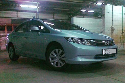 ชัดๆ Honda Civic โฉมใหม่ปี 2012 เวอร์ชั่นเอเชีย เริ่มจำหน่ายแล้วที่ตะวันออกกลาง