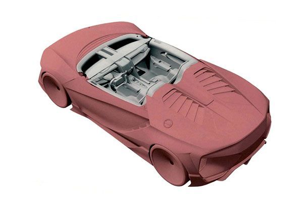 เปิดภาพสิทธิบัตรรถสปอร์ต “เบบี้ Honda NSX” โชว์ห้องโดยสาร