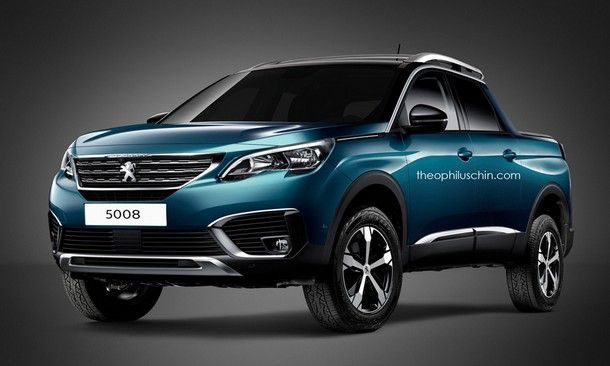 สวยไหม ? ภาพการออกแบบอย่างไม่เป็นทางการกับ Peugeot 5008 ในเวอร์ชั่นปิคอัพรุ่นใหม่ล่าสุด