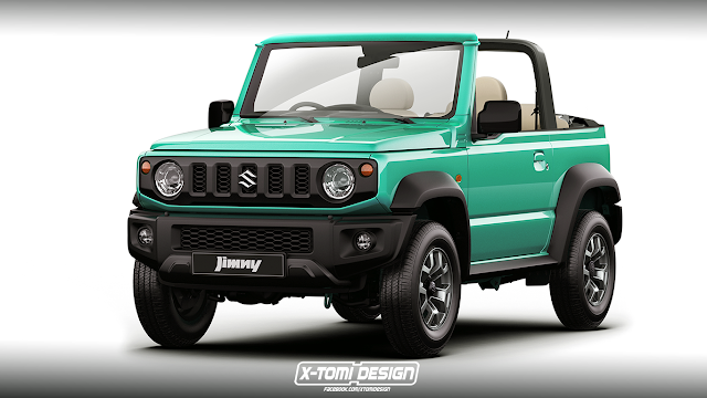 ยลโฉม New Suzuki Jimny แบบเปิดประทุน