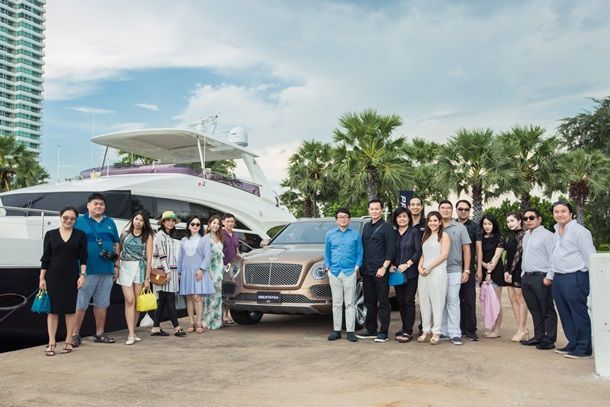 ลูกค้า Bentley และ Princess Yachts แลกเปลี่ยนประสบการณ์พิเศษรถยนต์ - เรือ ร่วมกัน