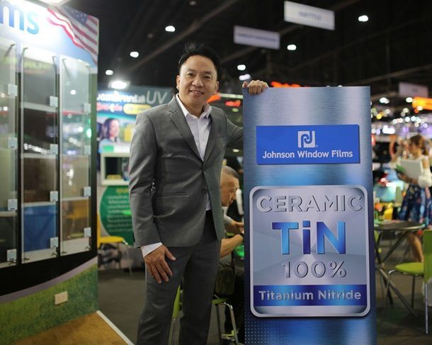 TIME2017 : ฟิล์มกรองแสงจอห์นสัน แนะนำฟิล์มเซรามิคบริสุทธิ์ 100% ป้องกันและระบายความร้อนได้เร็วกว่าถึง 4 เท่า