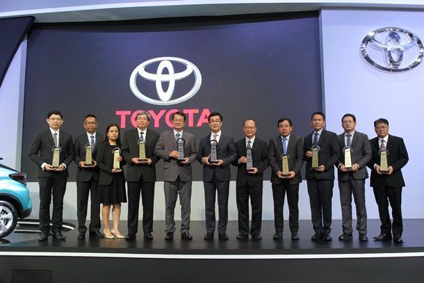โตโยต้า รับ 11 รางวัล จาก TAQA: Thailand Automotive Quality Award 2017
