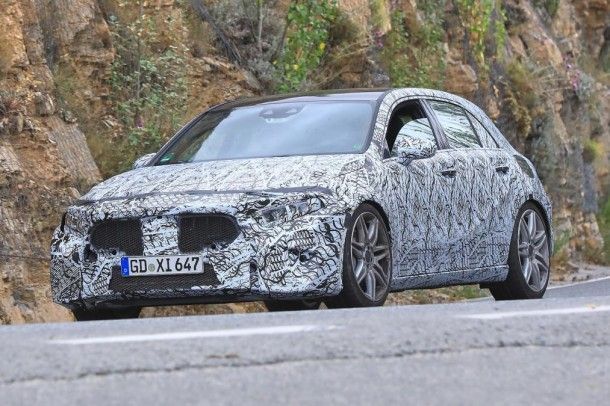 Mercedes-AMG A45 รุ่นใหม่ เริ่มวิ่งทดสอบแล้ว พร้อมรูปลักษณ์สปอร์ตมากขึ้น และพกม้ามากว่า 400 ตัว !!