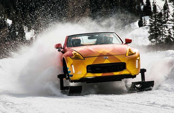 Nissan เผยโฉม 370Zki รถสโนว์โมบิลสุดแหวกแนว