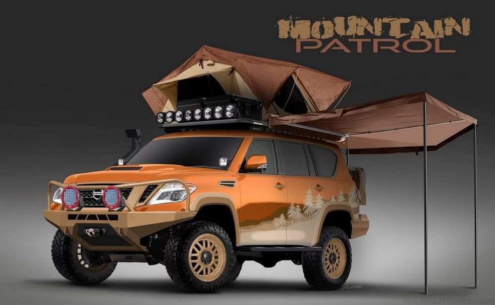 ที่พักไม่ต้อง Nissan Armada กลายร่างเป็นรถแคมป์ปิ้งให้คุณได้ทุกที่