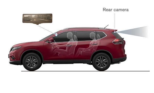 Nissan เปิดตัวกระจกมองหลังดิจิตอล “Smart Rearview Mirror” ขายจริงช่วงสิ้นปี