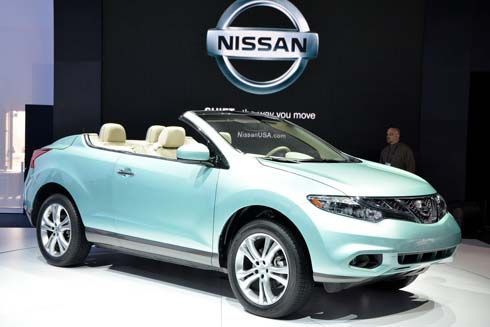 Nissan Murano CrossCabriolet ครอสโอเวอร์เปิดประทุน คิดต่างเพื่อสร้างตลาดใหม่