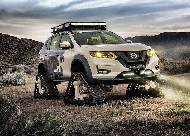 ลุยไปได้ทุกที่ Nissan เผยโฉมรถต้นแบบคันเดียวในโลก Rogue New Trail Warrior