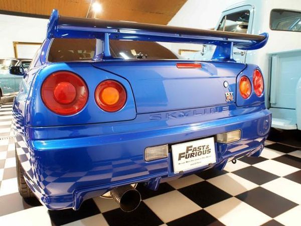 ประกาศขาย! Nissan Skyline GT-R R34 จากหนัง Fast & Furious 4