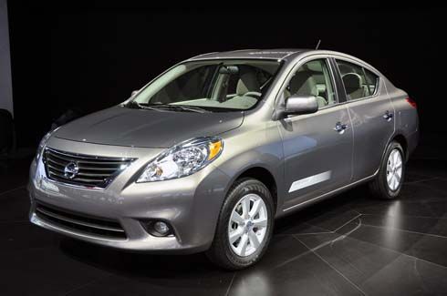 Nissan Versa Sedan รุ่นปี 2012 สะท้อนรูปลักษณ์ใหม่ Tiida Latio/Almera ของไทย