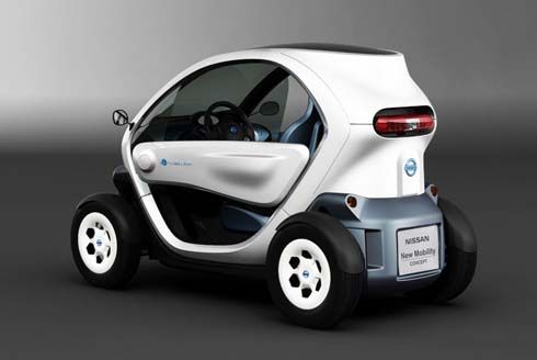 Nissan เผยโฉม New Mobility Concept รถจิ๋วพลังงานไฟฟ้าแฝดเหมือน Renault Twizy