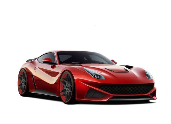 F12 N-LARGO ซูเปอร์คาร์พัฒนาจาก Ferrari F12 โดยสำนัก Novitec Rosso