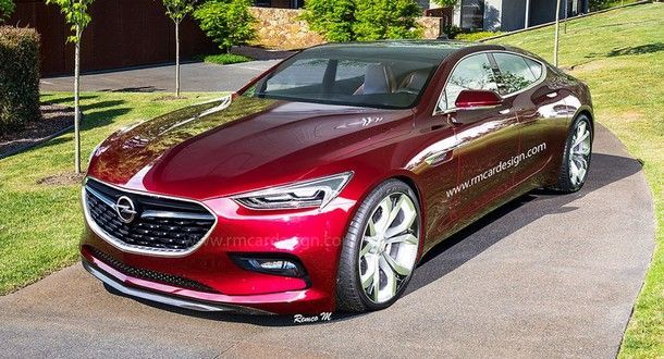 Opel เปิดตัว Monza Concept สปอร์ตคูเป้ 4 ประตู ทรงสวยรุ่นใหม่