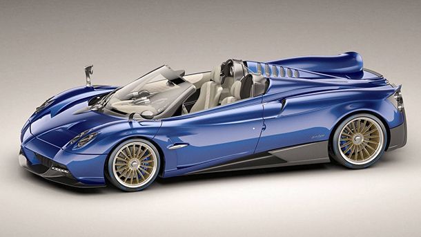 งามงดหมดจด Pagani Huayra Roadster ตัวโหดเปิดหลังคารับสายลม