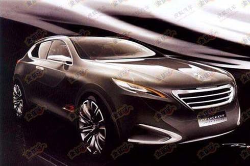 Peugeot Crossover Concept ของใหม่สำหรับตลาดใหญ่ที่ 2011 Shanghai Auto Show