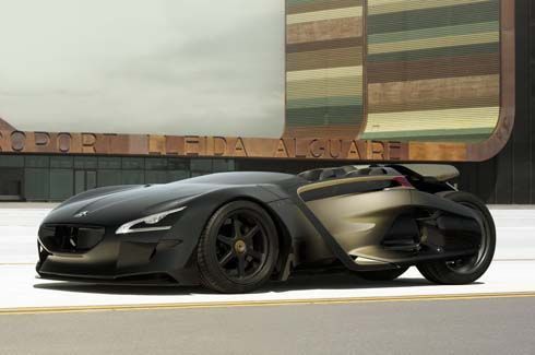 Peugeot EX1 Concept รถไฟฟ้าแนวคิด ทรงล้ำสมรรถนะแรง ฉลองครบรอบ 200 ปีบริษัทฯ