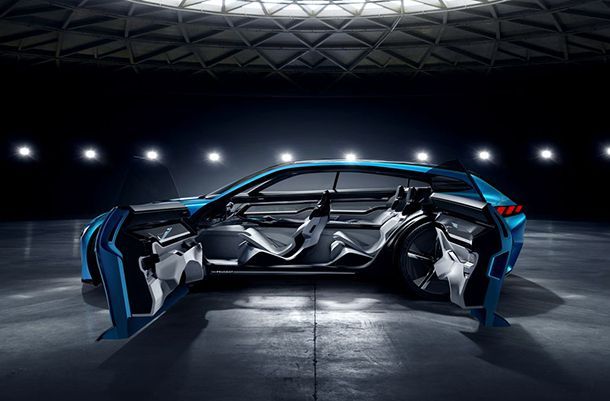 เปิดภาพเต็ม Peugeot Instinct Concept สวยงามและชาญฉลาด