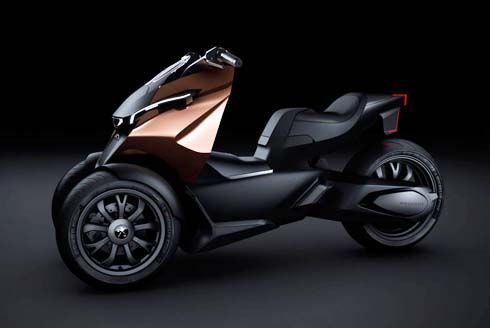 Peugeot Onyx Scooter Concept รุ่นต้นแบบ จ่อโชว์ตัวที่ Paris Motor Show