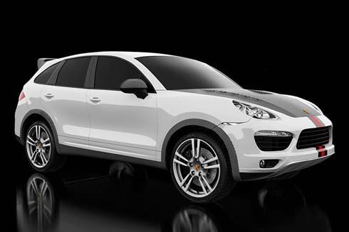 Porsche Cayenne II (958) ในมาดของ Terra 650 เพิ่มม้าเป็น 641 ตัว โดย DMC Design
