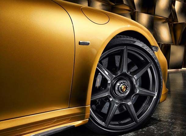 Porsche นำเสนอนวัตกรรมล้อคาร์บอนไฟเบอร์