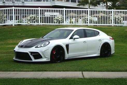 Porsche Panamera Turbo รถแต่งในชุดขาวจาก Mansory ขอแก้ตัวผ่านทาง RTW Motoring