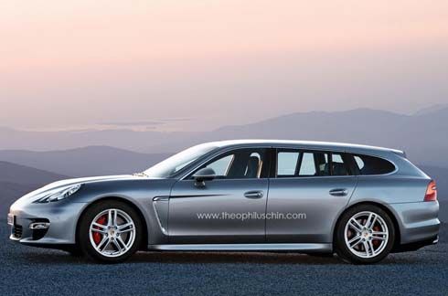 Porsche เตรียมโชว์ตัวรถต้นแบบ Panamera Wagon ที่ปารีส มอเตอร์โชว์