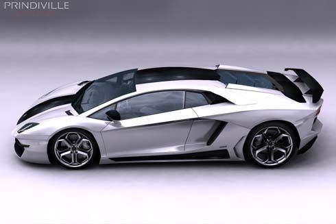 Lamborghini Aventador LP700-4 ติดแอโรพาร์ตเบาหวิวรอบคัน โดย Prindiville