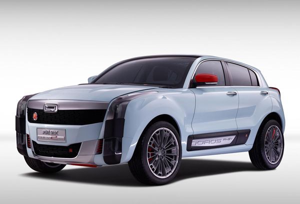 Qoros 2 SUV PHEV Concept รถต้นแบบพลังปลั๊กอินไฮบริด