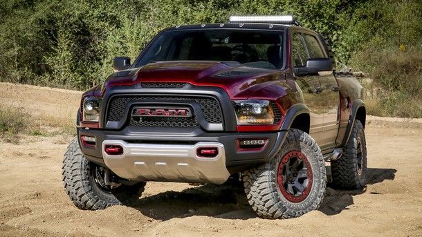 Ram Rebel TRX Concept กระบะฟลูไซส์ พลัง 575 แรงม้า พร้อมมาดหล่อแบบเต็มขั้น