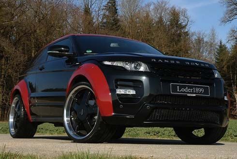 Range Rover Evoque SD4 "Horus" โดย Loder1899 ประทินโฉมเพิ่มม้าเป็น 215 ตัว