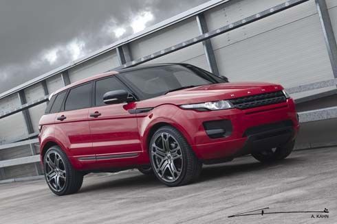 Range Rover Evoque สีแดงแรงฤทธิ์ ปรับแต่งโฉมระดับเบา ในสไตล์ Project Kahn