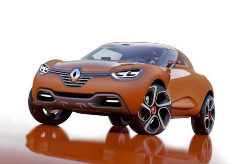 Renault Captur Concept คูเป้เปิดประทุน 3 ประตู เตรียมอวดดีไซน์ล้ำยุคที่เจนีวา