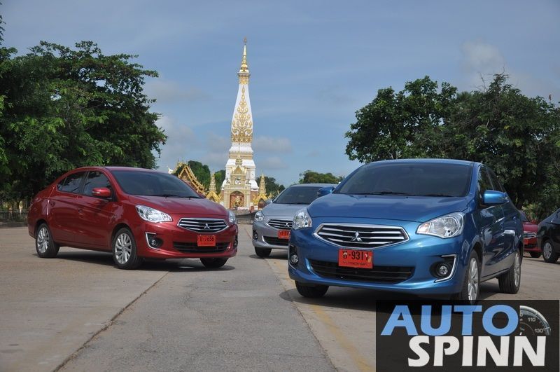 ขับทดสอบ 2013 New Mitsubishi Attrage รอบสื่อมวลชนตะลุยอีสาน จะ Be Beyond แค่ไหนมาตามอ่านกัน