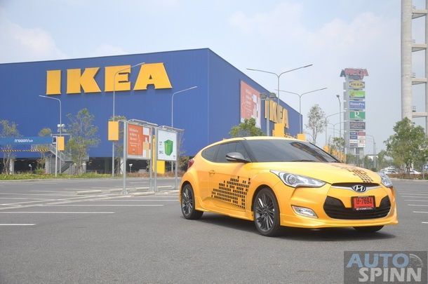 รีวิว รถสปอร์ตสายพันธุ์ใหม่ ประตูแบบ 2+1 Hyundai Veloster สวมหล่อด้วยชุดแต่ง Mobis รอบคัน