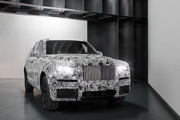 Rolls-Royce เผยภาพแรก “The Project Cullinan” รถซูเปอร์เอสยูวี
