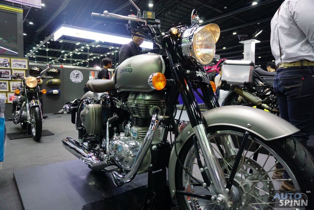 TIME2017: เปิดตัว Royal Enfield Classic สองสีใหม่ อัดโปรฯ ดาวน์ 0% เอาใจสาวก