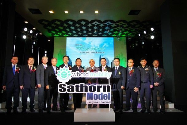 โครงการ สาทร โมเดล “ร่วมกันขยับ ขับเคลื่อนสาทร” เพื่อแก้ปัญหาการจราจร อย่างยั่งยืน