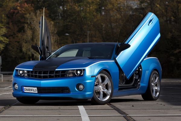 Chevrolet Camaro SS แต่งสวยพร้อมติดประตูปีกนกโดยสำนัก Schwabenfolia