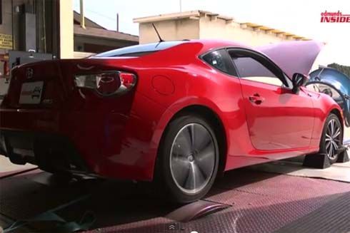 Scion FR-S รุ่นปี 2013 ทำ Dyno Test วัดกำลังขุมพลัง 4 สูบ 2.0 ลิตร จาก Subaru