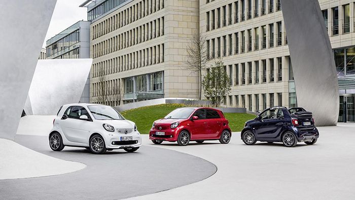 Smart เปิดตัวครบครัน ปรับจูนโดย Brabus 109 แรงม้า
