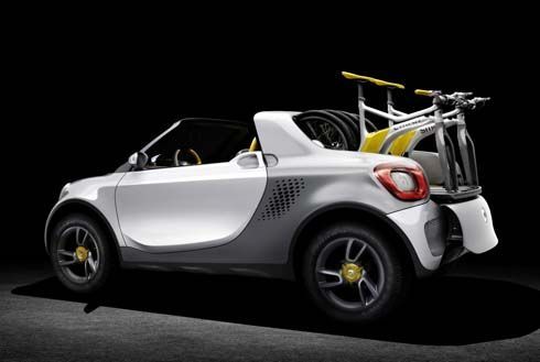 Smart For-Us Concept กระบะไฟฟ้า ขนาด 2 ที่นั่ง พร้อมเปิดตัวแล้วที่ดีทรอยต์