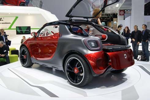 Smart Forstars “รถอเนกประสงค์คูเป้” รุ่นต้นแบบเปิดตัวที่ปารีส